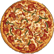 Pizza mit Kidneybohnen